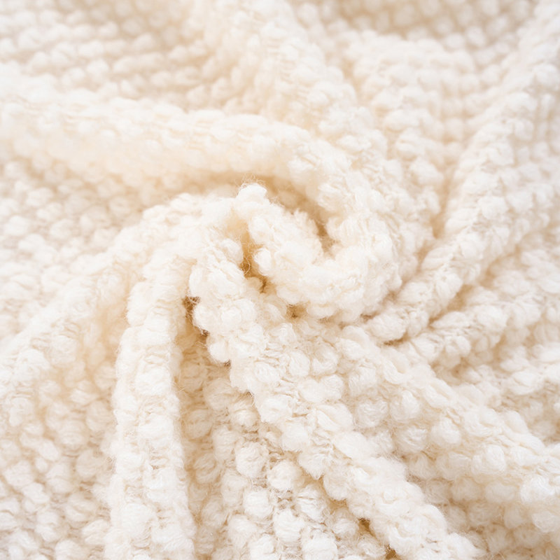 Throw Blanket, Beige