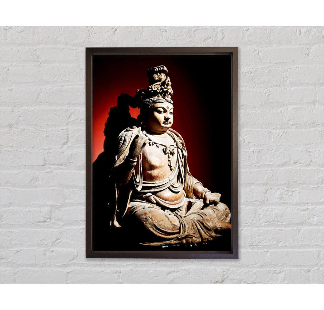 Buddha Peace - Einzelner Bilderrahmen Kunstdrucke auf Leinwand