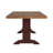 Berau 78" Solid Wood Oak Finish Top Dining Set With X-Back Chairs - 7-Piece, Antique White Base Table, Antique Gray Base Chairs And Bench-439599421-439599420-439599416