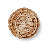 3-Piece Scalloped Rattan Round Tray Set – Handwoven Wicker Decorative Serving Trays