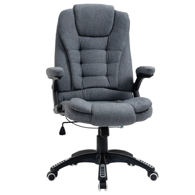 Katia Polyester Blend Executive Chair, Dark Grey