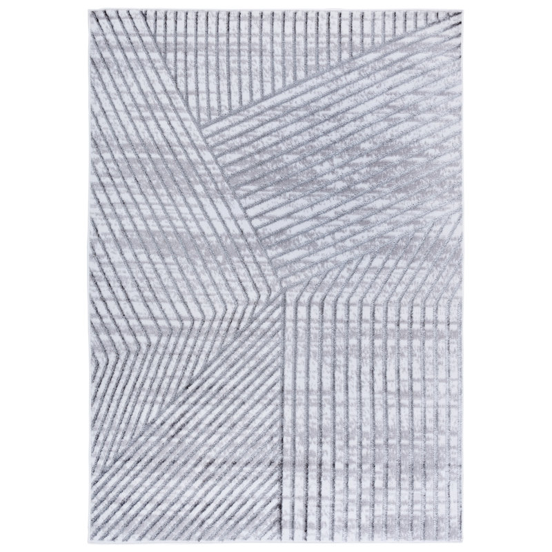 Ambrosane Performance Geometric Rug, Rectangle 5'3" x 7'6"