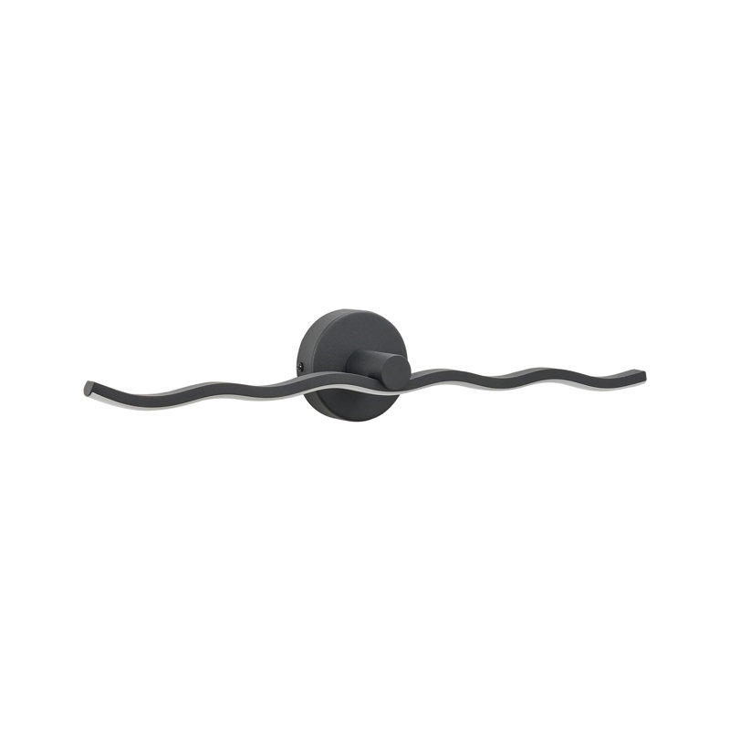 Hardwired LED Wall Mount Picture Light, Matte Black