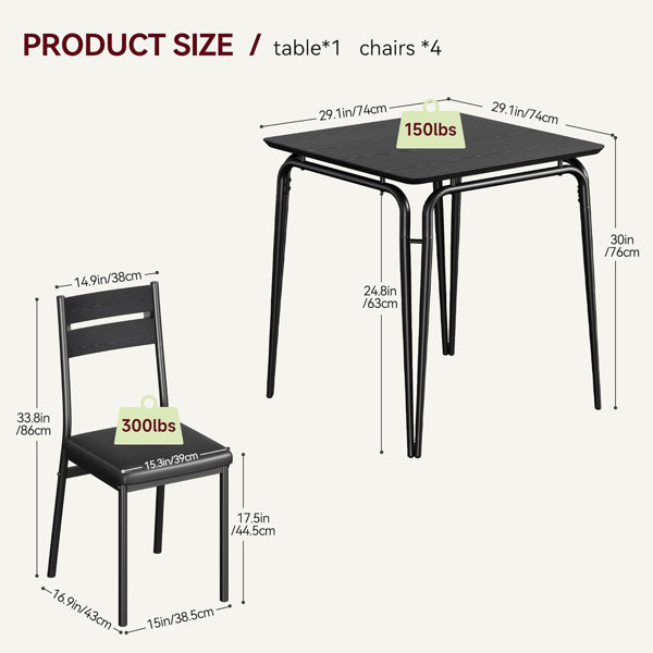 Dimensions du produit
