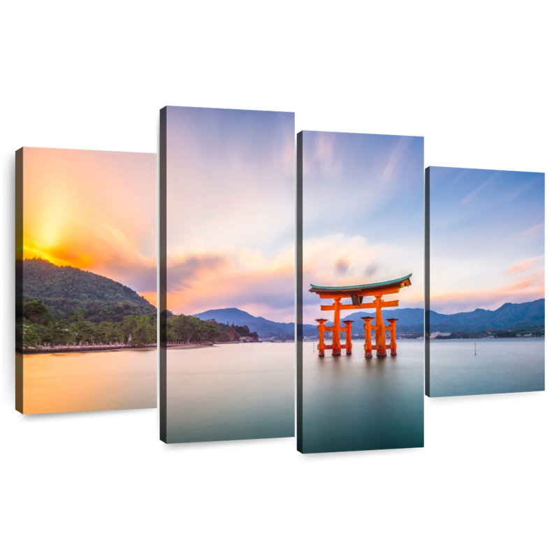 Lilie Torii Gate Hiroshima, 27'' H x 43'' W