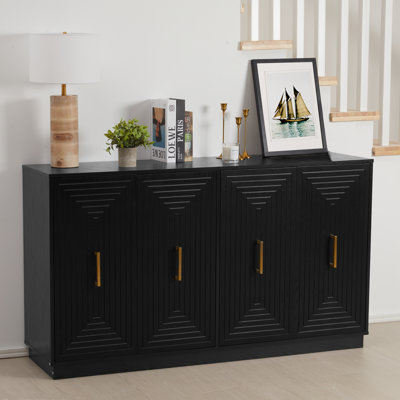 Buffet Cabinet With Doors And Adjustable Shelves