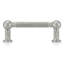 5" C TO C OLD ENGLISH CANTERBURY PULL; SATIN NICKEL FINISH