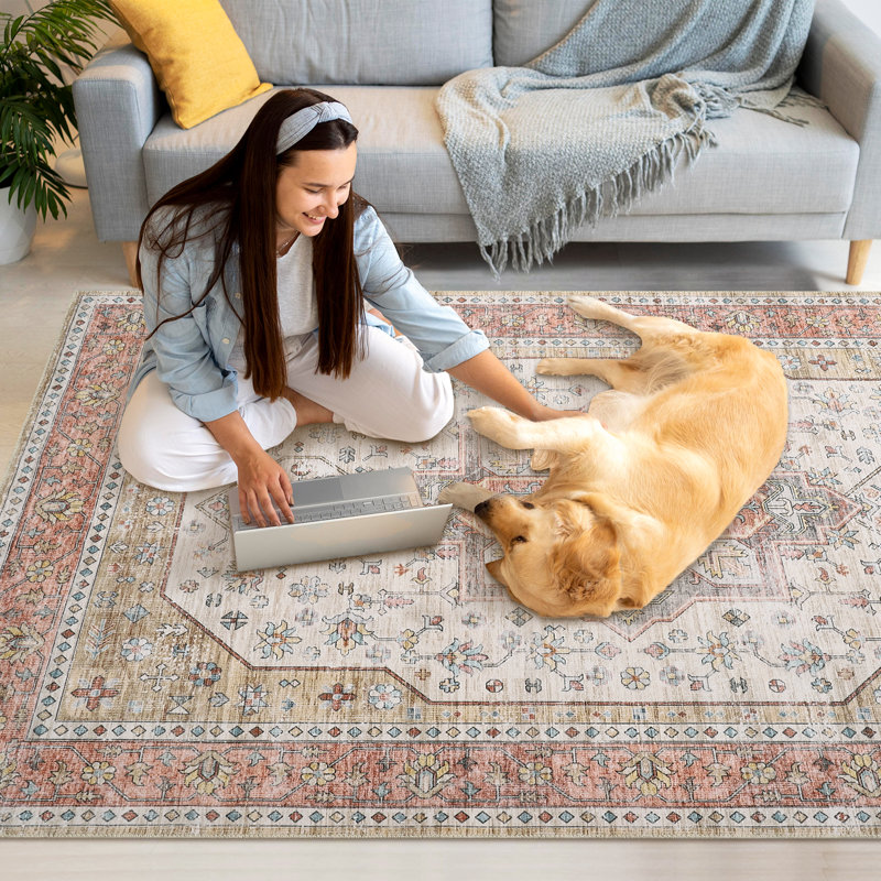 Tapis rectangulaire Hailee, Rectangle 9 pi x 12 pi