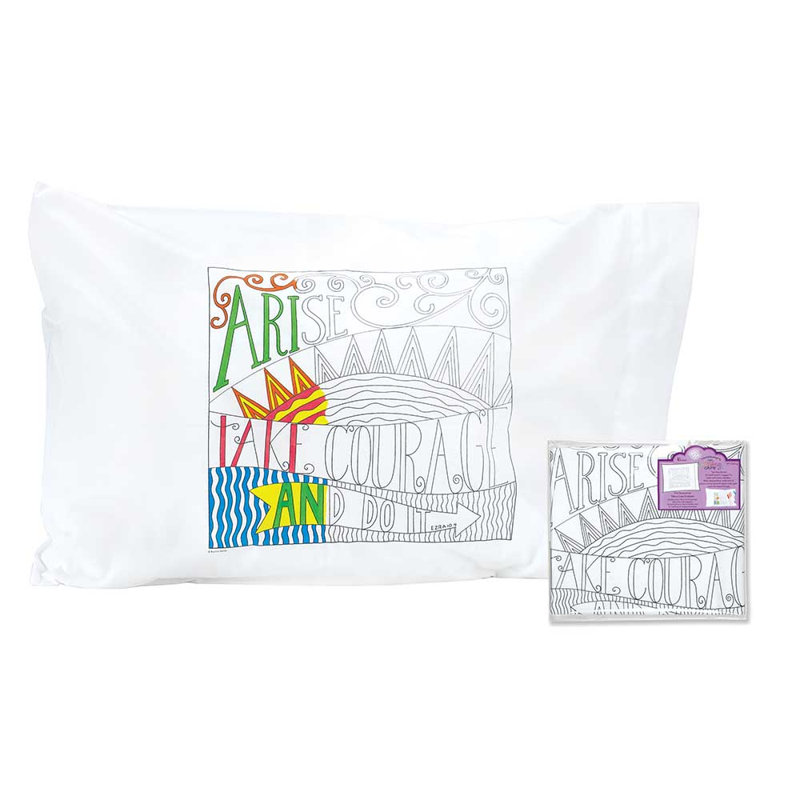 Single Pillowcase Arise Take Courage Ezra 10:4
