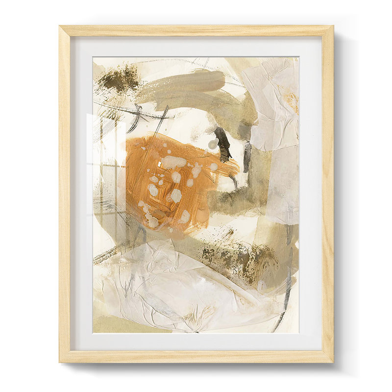 Pièces flottantes I - Impression encadrée, Naturel, H 28,5 po x l 20,5 po