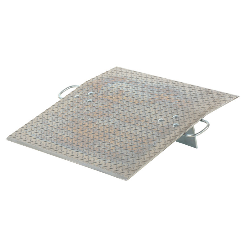 Vestil Metal Portable Ramp, 6.3" H x 36" W x 30" D