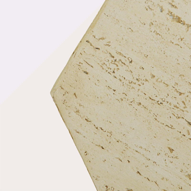 Heagonal Archaistic Side Table