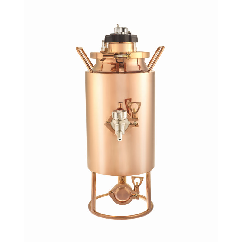 128oz. Stainless Steel Growler, Rose Gold