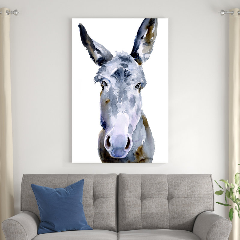 Sweet Donkey II, H 48 po x l 32 po x P 1,25 po