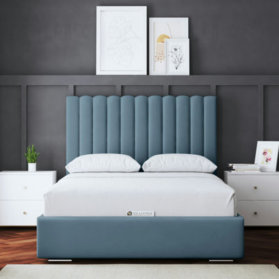  Panel Ottoman Bed with Headboard