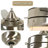 52” 3-Blade Modern Ceiling Fan With Light