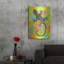 Bungalow rose «Electric Gecko» par Rebecca Wang, art mural en métal-391339359