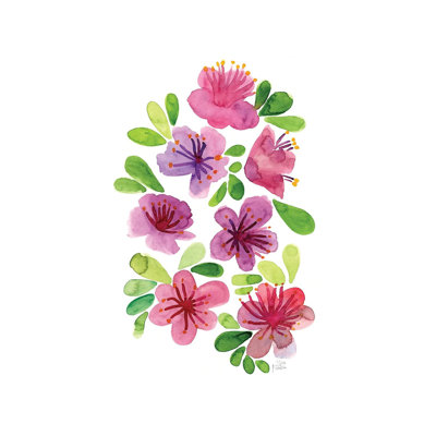 Azalées roses