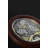 QXM392BRH Melodies In Motion Clock, Brown