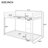 White Low Bunk Bed Twin Over - And Metal Frame With , Profile For Added Security-378775956-378775952