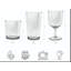 6 pièces Celise 6,9 oz Ensemble de verres à pied en acrylique-1393757128