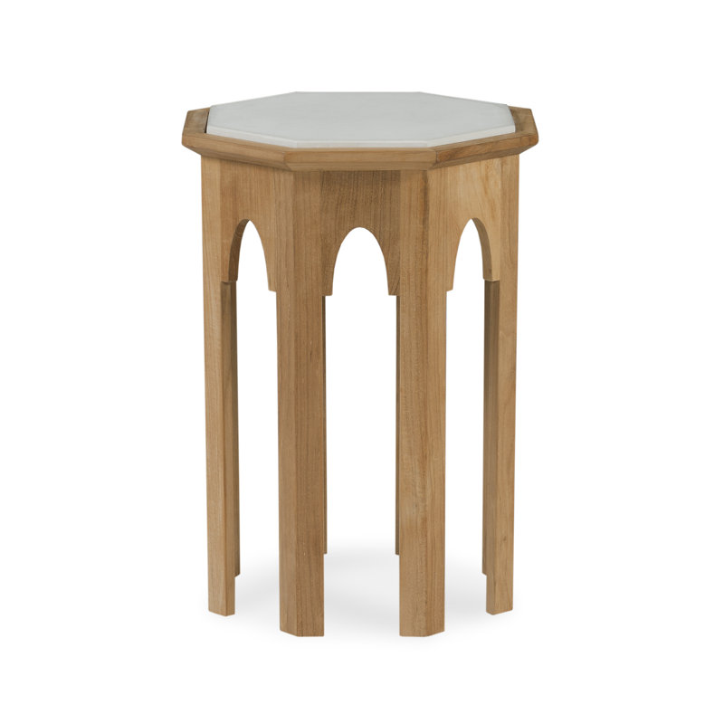 Tangier Outdoor Teak Side Table