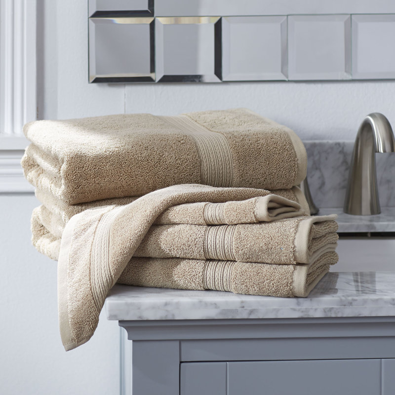 Leone 100% Cotton Plush Mulit-Size Set, Linen