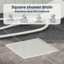  Shower Drain Silver Stainless Steel 304 Modern Bathroom Hardware System