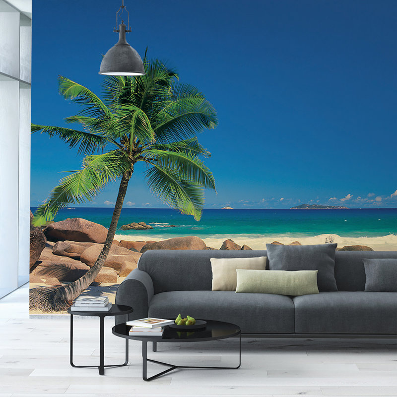 Celestyn 6.4' L x 106.8" W 4-Panel Wall Mural