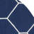 Rodgers Hand Woven Flat Weave Wool/Cotton Geometric Rug in White/Blue-1965937802