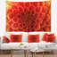 Tapisserie florale orange-28485943