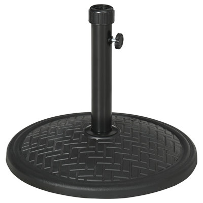 Base de parasol autoportante en métal Minato