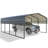 12 Ft. W x 20 Ft. D Carport with Galvanized Steel Roof