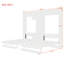 Lits simples escamotables doubles avec armoires et tablettes-1413291791