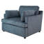 Fauteuil d'appoint surdimensionné - coussins d'accoudoirs confortables, style neutre polyvalent, design élégant, structure durable-580587189