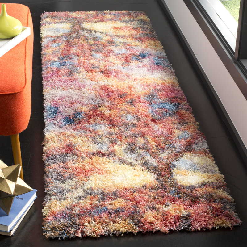 Delma Performance Floral Rug, Runner 2'3" x 8'