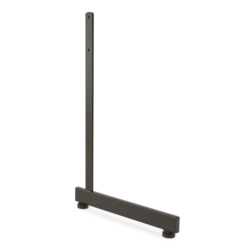 Pied h 20 po x l 13 po pour panneau de grille, Noir