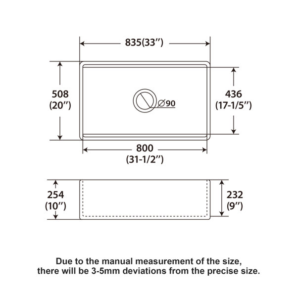 Dimensions du produit