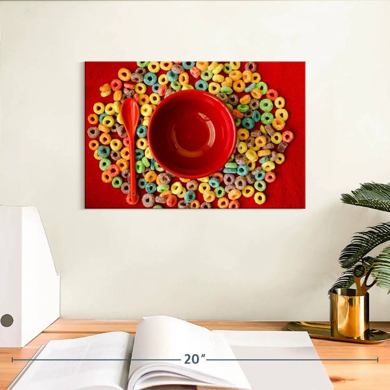 Yarlin Fruit Cereal Loops, 8" H x 12" W