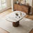 Corsa Round Extendable Dining Table Oval Pedestal-599895067-599895047