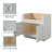Ready-to-Assemble Kitchen Sink Base Cabinet-125877364-125877365