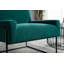Fauteuil moderne incliné avec structure en métal-333645183