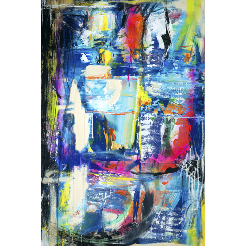 Spiritual Graffiti II by Jodi Fuchs - Wrapped Canvas Print, 46cm H x 30cm W x 3.8cm D