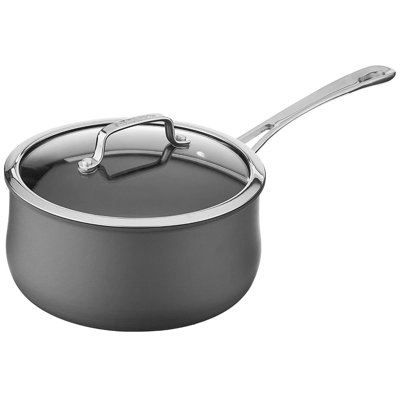 Cuisinart 3 pte Casserole en aluminium anodisé à la main avec couvercle