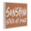 Estampe numérique estivale «Summery Sunshine State», design par lettré et doublé