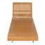 Chaise longue d'extérieur en bois d'acacia avec coussins Turan-118158881-123490936