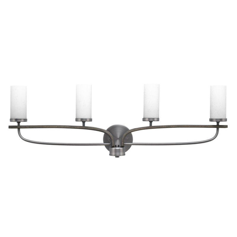 Monterey 4 Light Bath Bar, Gray