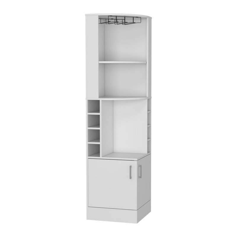 8.51'' Bar Cabinet, White