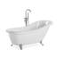 Jodha 1700mm x 800mm Freestanding Soaking Acrylic Bathtub