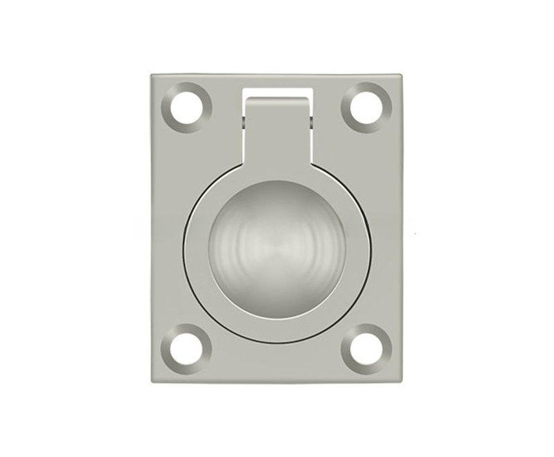 Ring Pull, Brushed Nickel